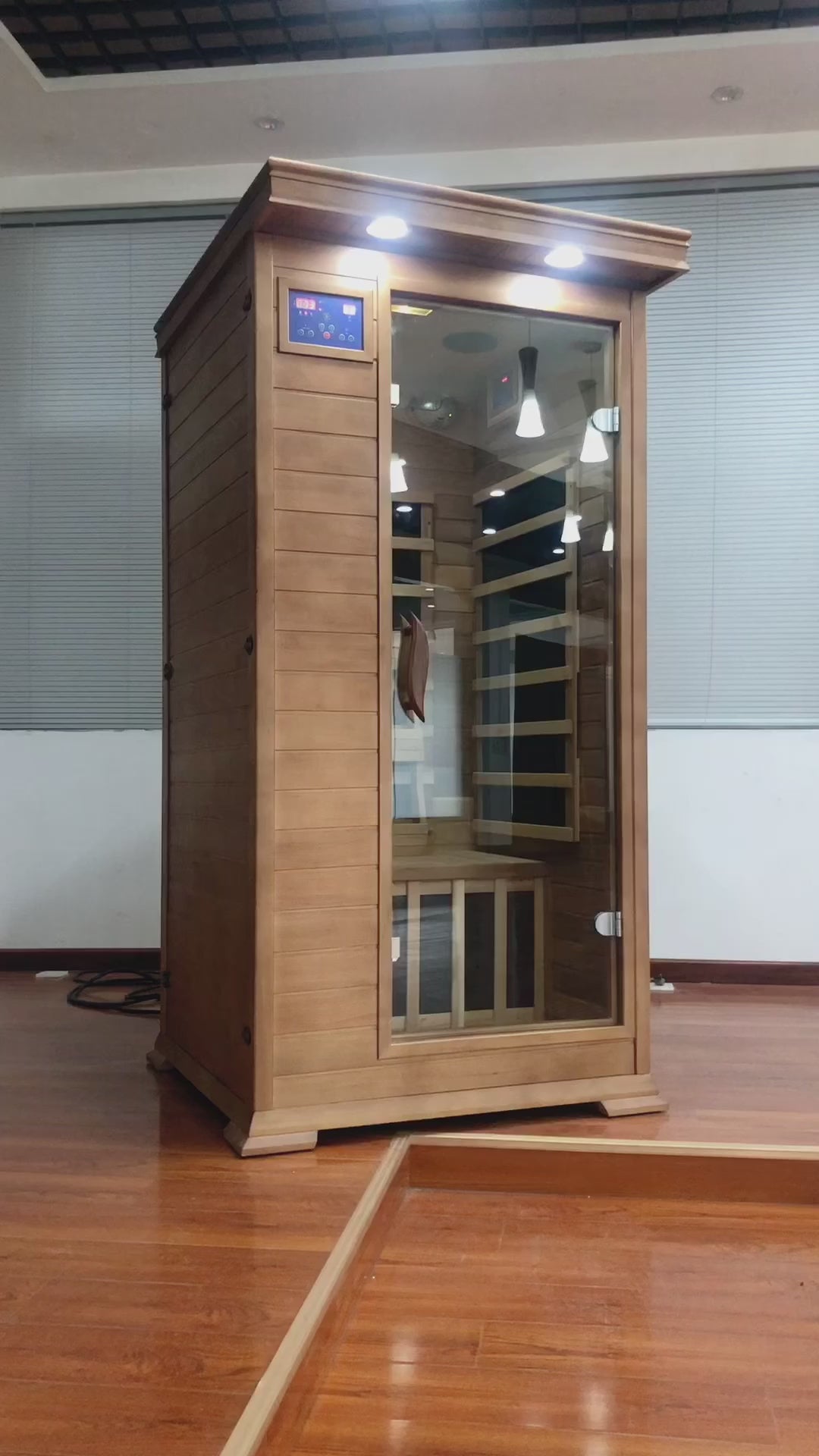 Sunray Sedona 1-2 Person Indoor Infrared Sauna with Carbon Heaters